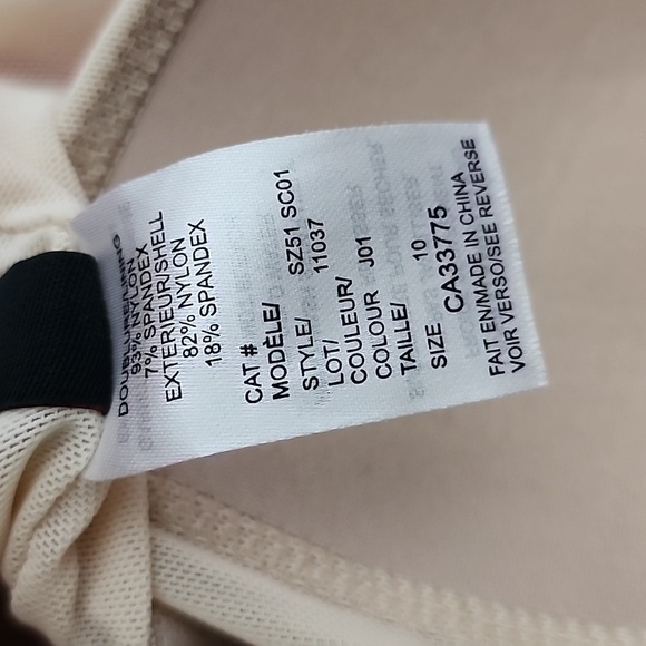 Simon Chang Tankini Top  Raceback Multi Colour Red Blue Padded Cups Size 10 - Picture 10 of 12